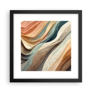 Poster în ramă neagră - Momentul dinaintea schimbării - 30x30 cm