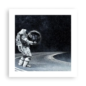 Poster - Pe Calea Lactee - 40x40 cm