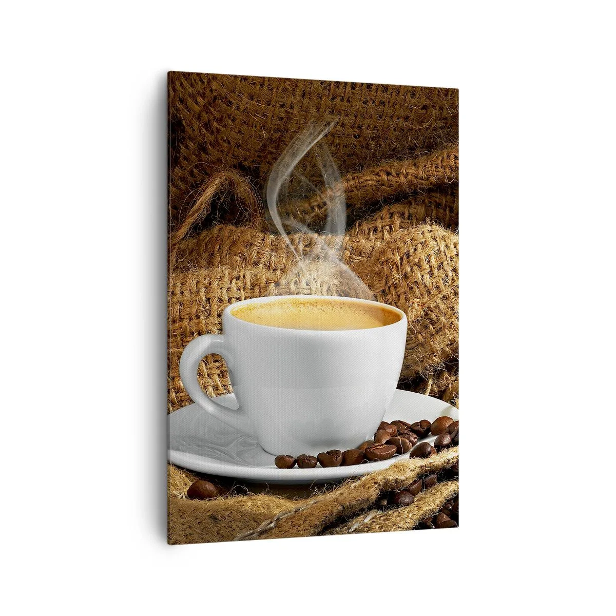 Tablou pe pânză - Mirosul de mokka și densitatea lichidului de miere - 70x100 cm