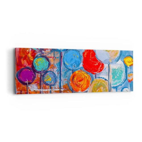 Tablou pe pânză - Toate ciudăţeniile şi curiozităţile - 90x30 cm