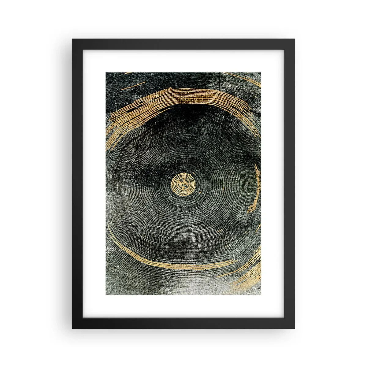 Poster în ramă neagră - Schimbare și persistență - 30x40 cm