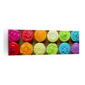 Tablou pe pânză - Fiecare diferită - toate delicioase - 160x50 cm