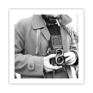 Poster - În stilul retro - 50x50 cm