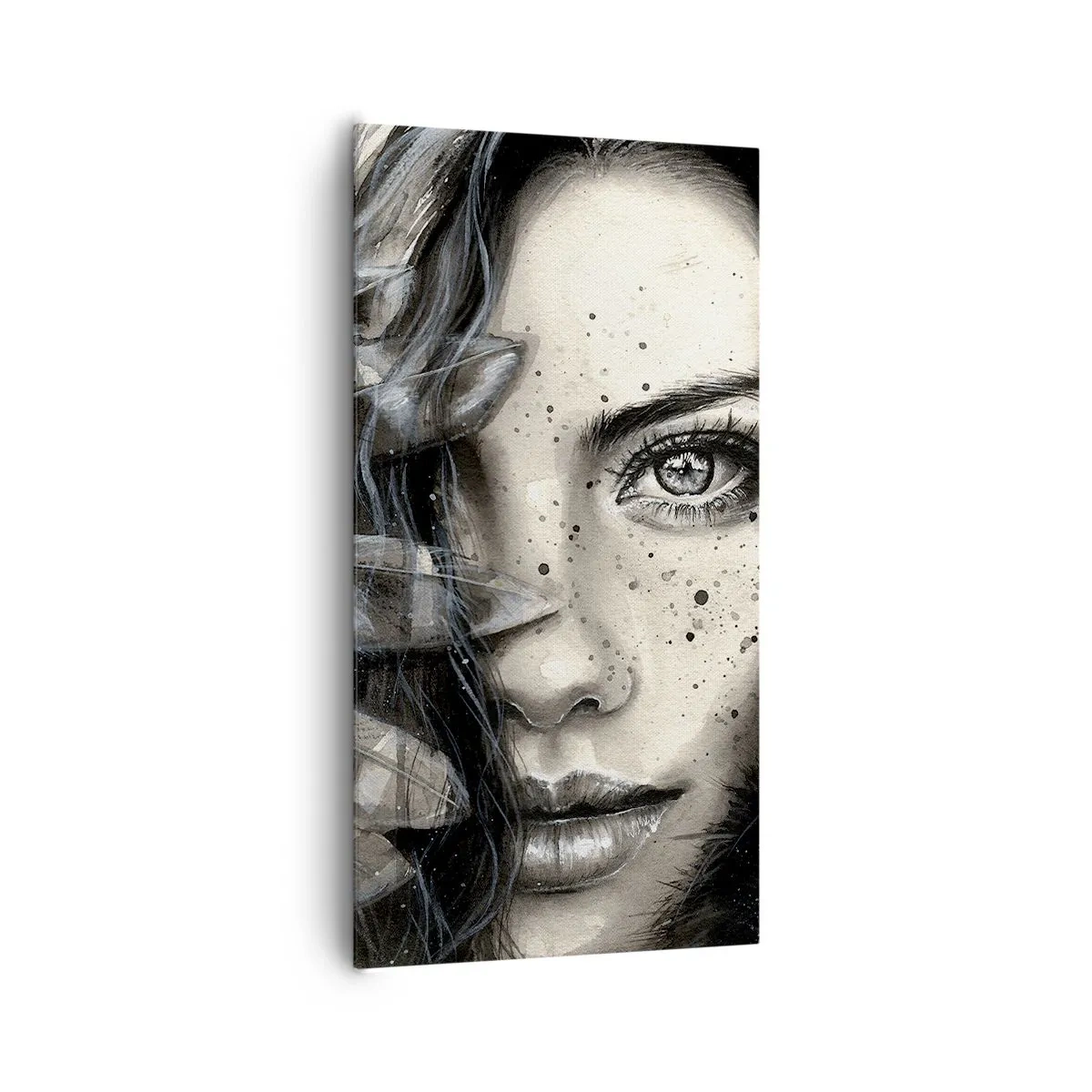 Tablou pe pânză - Frumusețe sălbatică - 65x120 cm