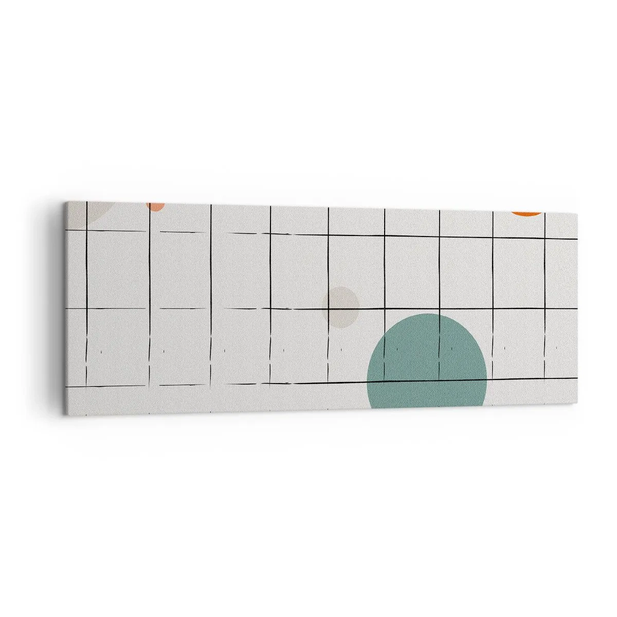 Tablou pe pânză - În capcană. Noi sau ele? - 140x50 cm