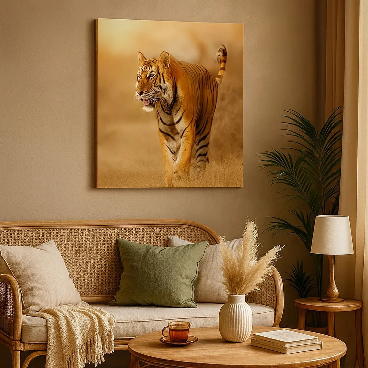 Tablou pe pânză - Înainte de atac - 30x30 cm