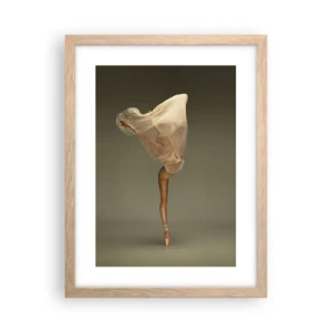 Poster în ramă de stejar deschis - Pe cale să zboare - 30x40 cm