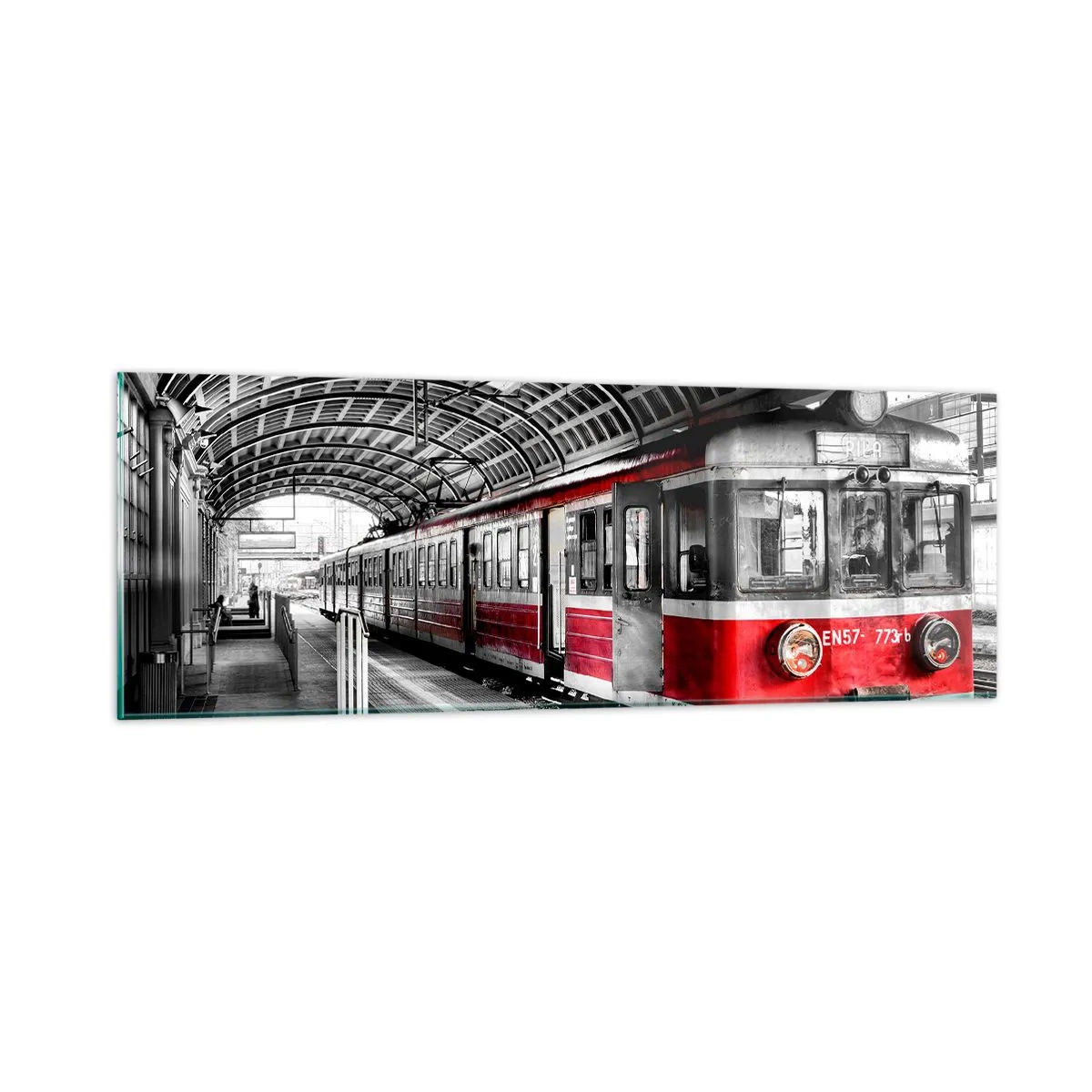 Tablou pe sticlă - Poate este o călătorie de o viață? - 90x30 cm