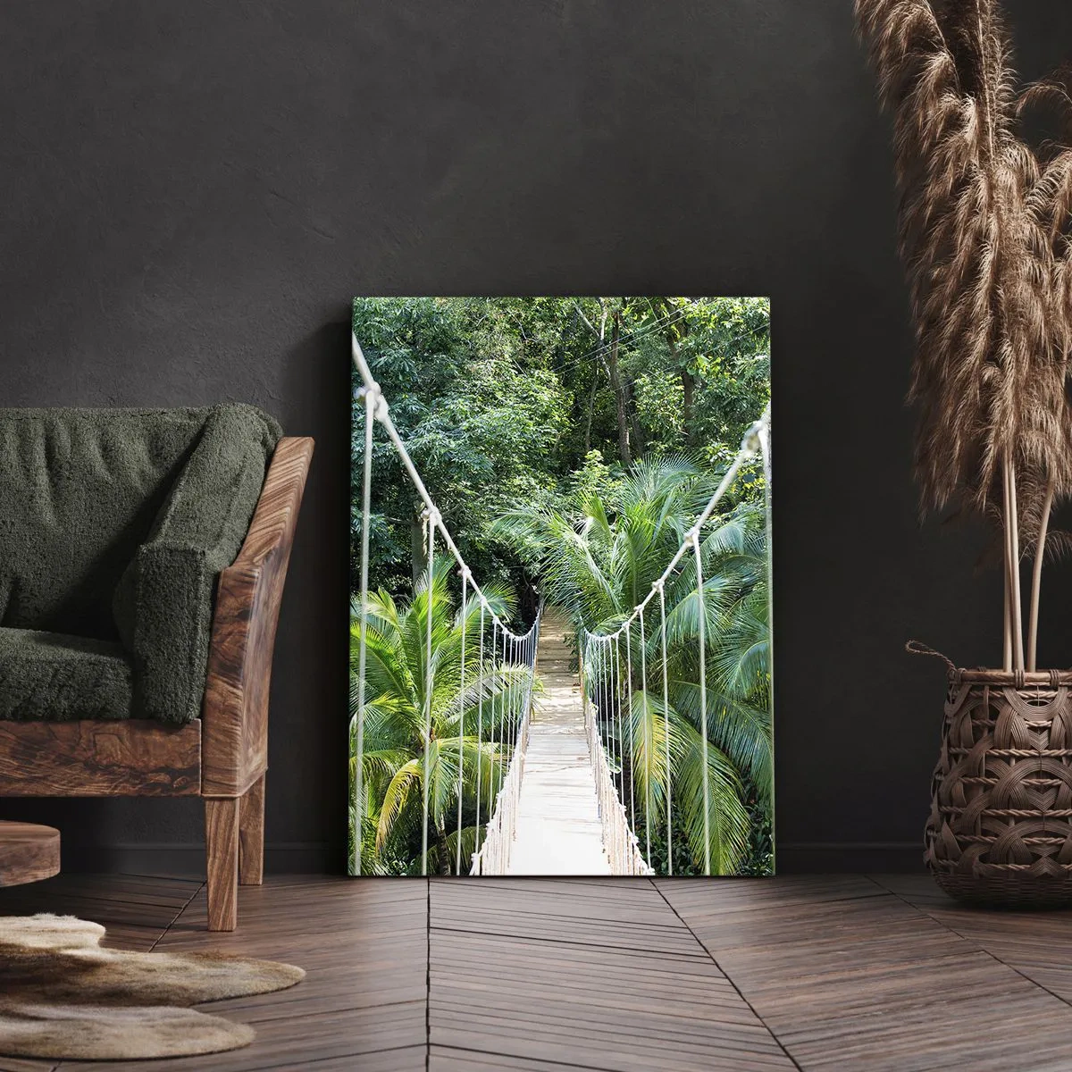 Tablou pe pânză - Welcome to the jungle! - 45x80 cm