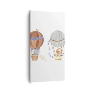 Tablou pe pânză - Prieteni de călătorie - 65x120 cm