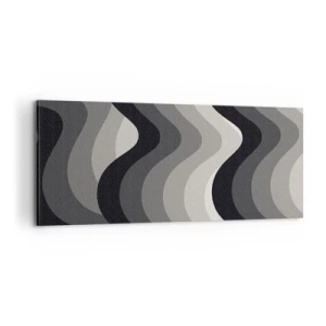 Tablou pe pânză - Val după val - 100x40 cm
