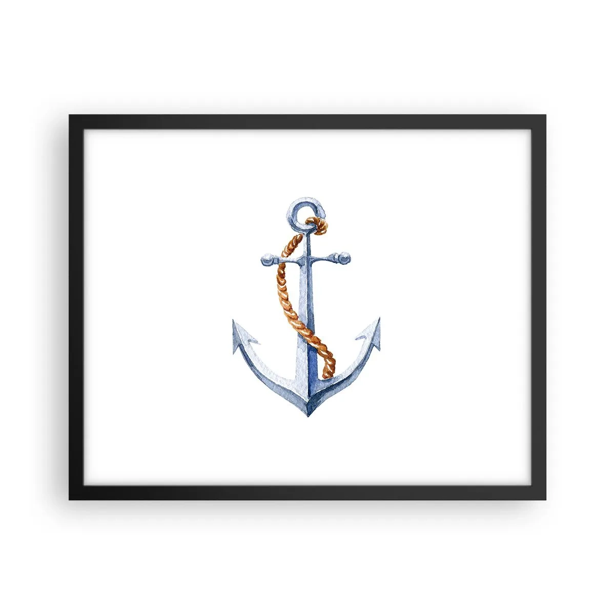 Poster în ramă neagră - Ahoy aventura! - 50x40 cm