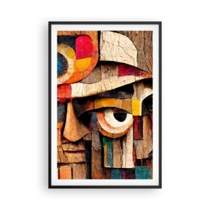 Poster în ramă neagră - Te văd... - 61x91 cm