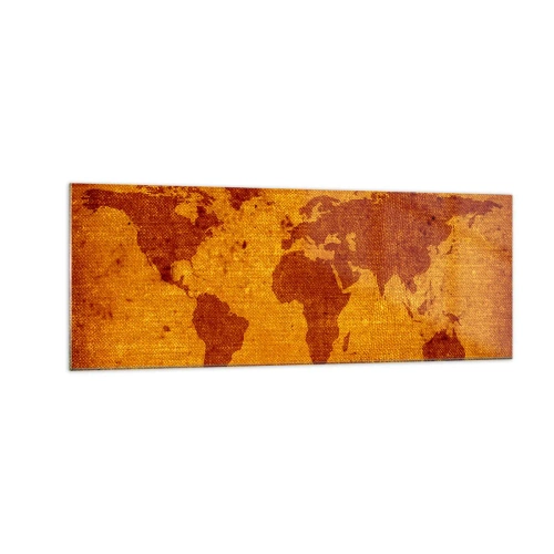 Tablou pe sticlă - Invitație la o călătorie - 140x50 cm