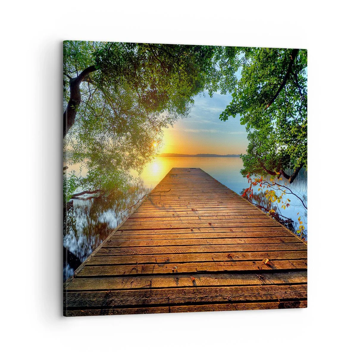 Tablou pe pânză - Nu te grăbi, stai jos - 50x50 cm