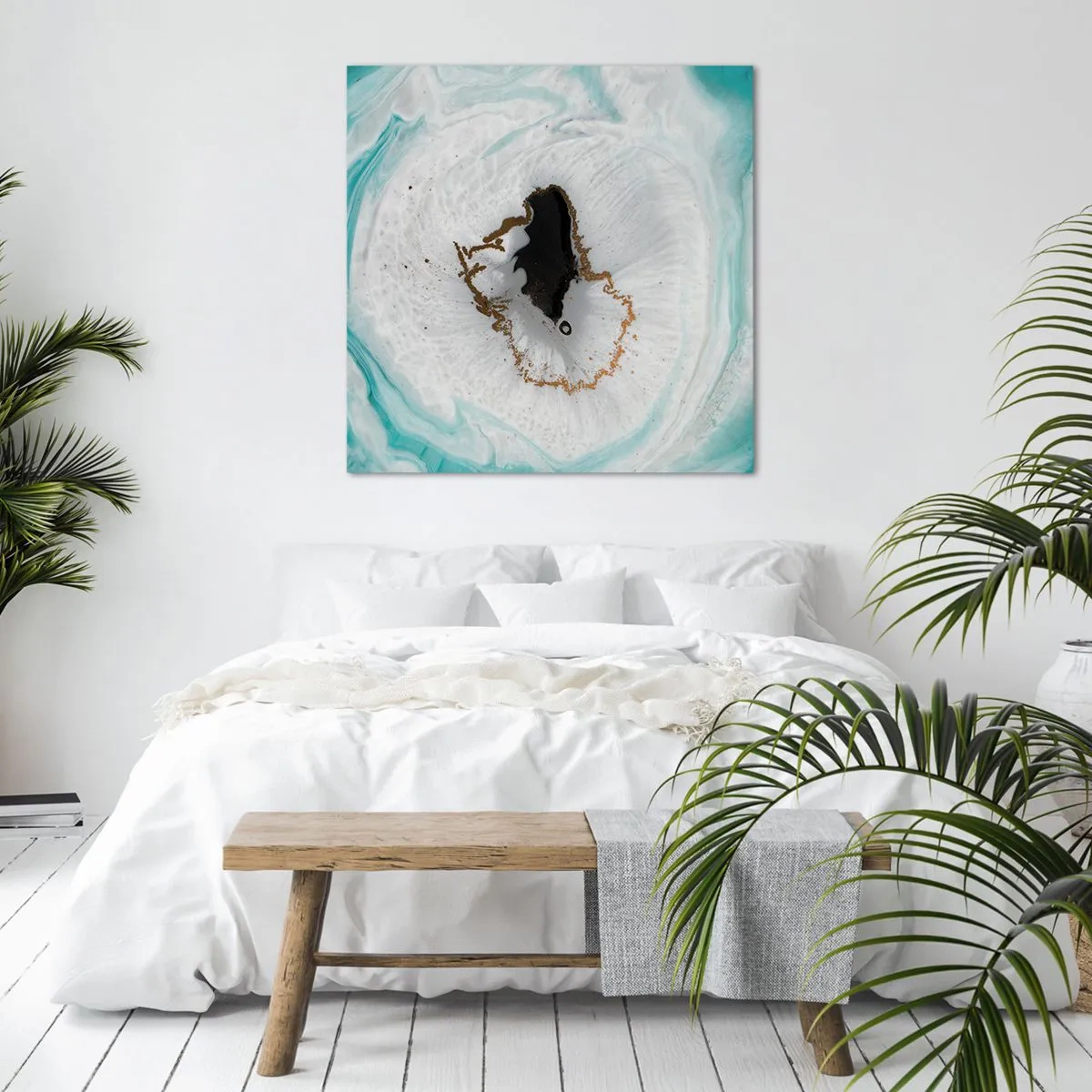 Tablou pe pânză - Pătrunde înăuntru - 70x70 cm