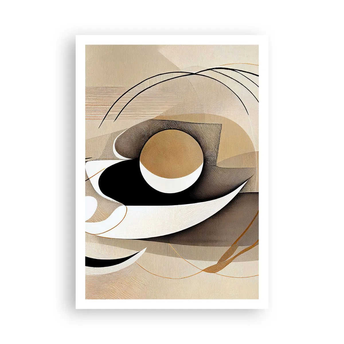 Poster - Compoziție - nucleu - 70x100 cm