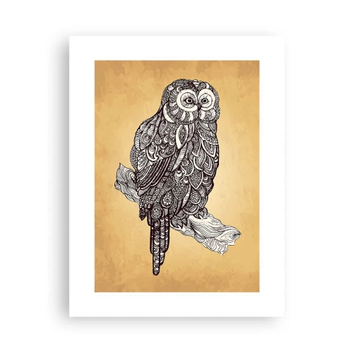 Poster - Ornamente complicate de înțelepciune - 30x40 cm