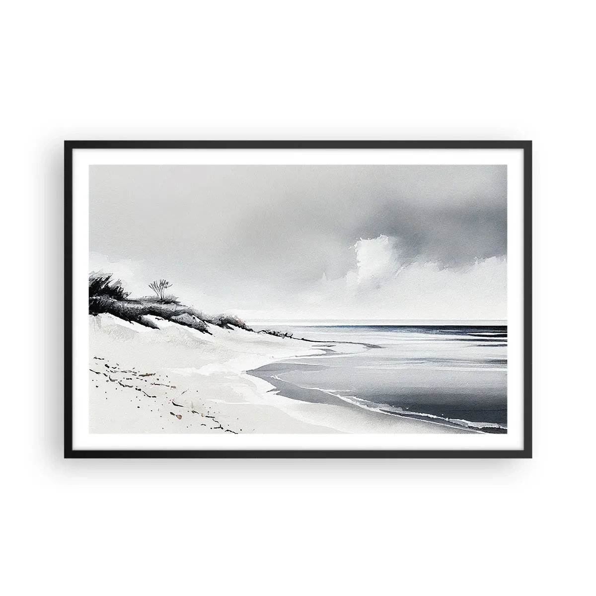 Poster în ramă neagră - Întotdeauna împreună - 91x61 cm