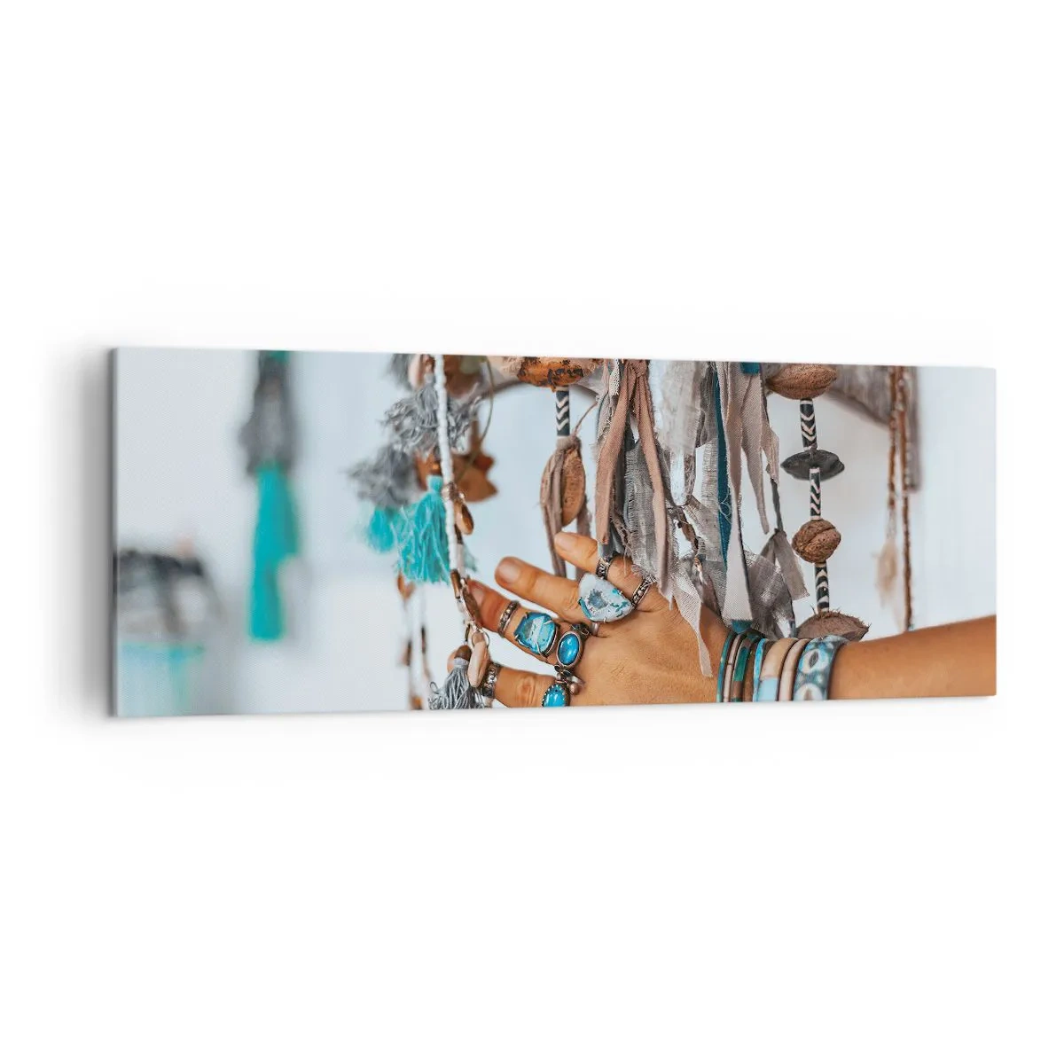 Tablou pe pânză - Comori locale - 140x50 cm
