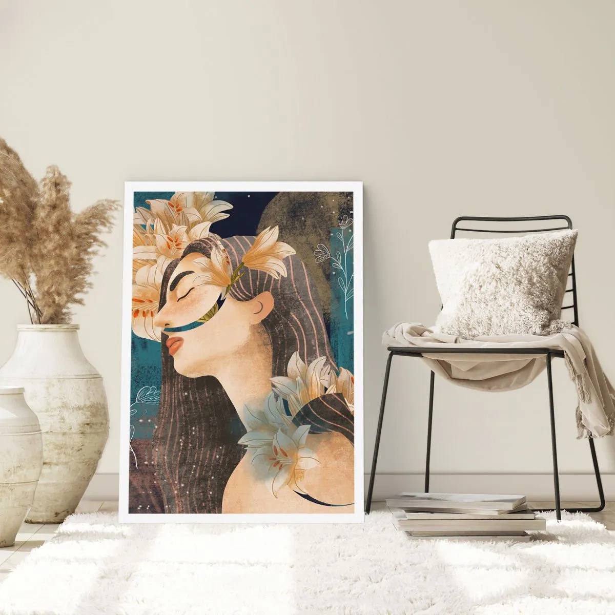 Poster - Povestea prințesei cu crini - 61x91 cm