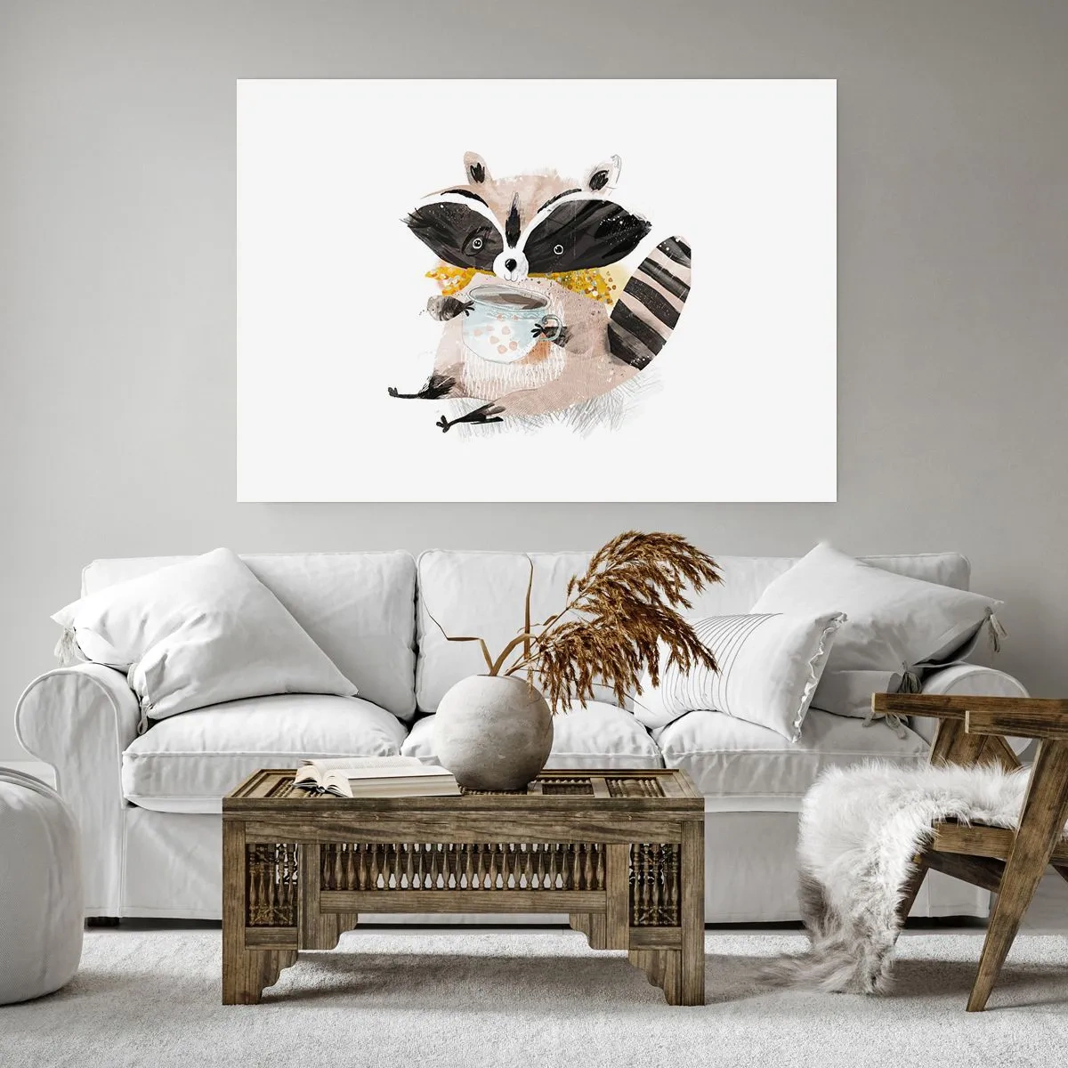 Poster - Prietenul meu ratonul - 40x30 cm