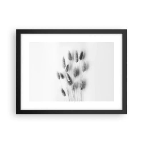 Poster în ramă neagră - Pufoșenia ierbii - 40x30 cm