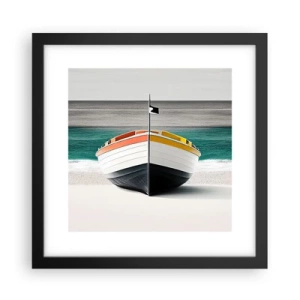 Poster în ramă neagră - În locul ei - 30x30 cm