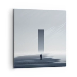 Tablou pe pânză - Oportunitate sau amenințare? - 50x50 cm