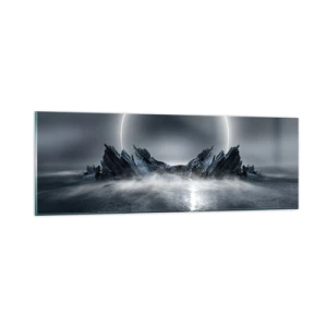 Tablou pe sticlă - Final de poveste - 90x30 cm