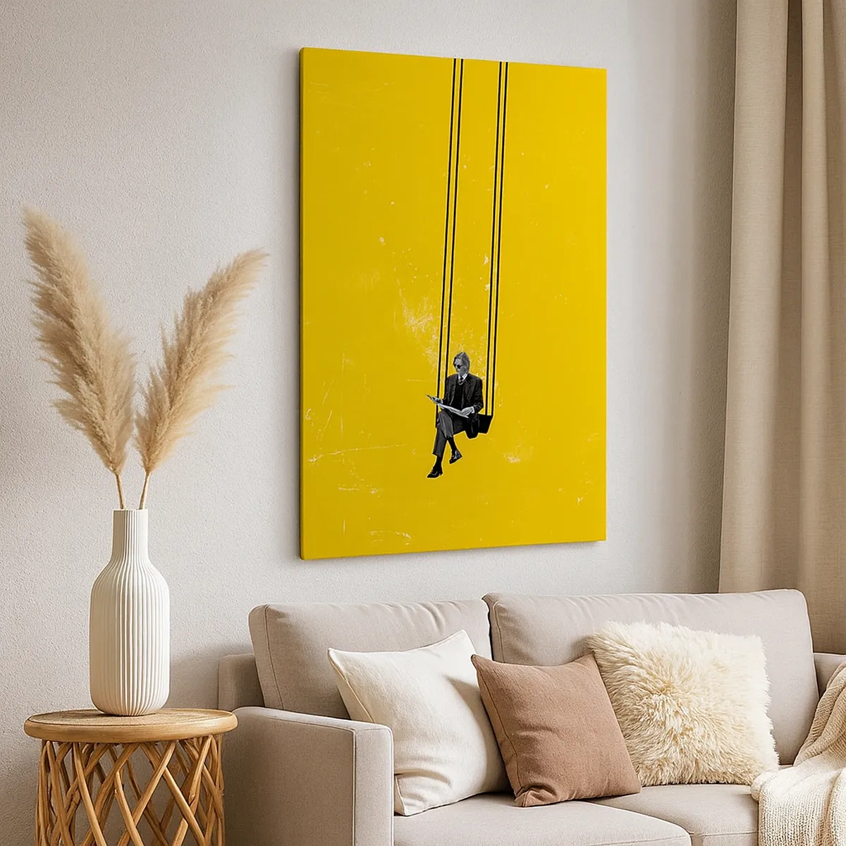 Tablou pe pânză - O zi ca oricare alta - 50x70 cm