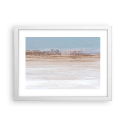 Poster în ramă albă - Un peisaj ambiguu - 40x30 cm