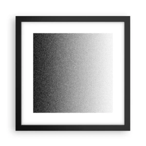 Poster în ramă neagră - Spre lumină - 30x30 cm