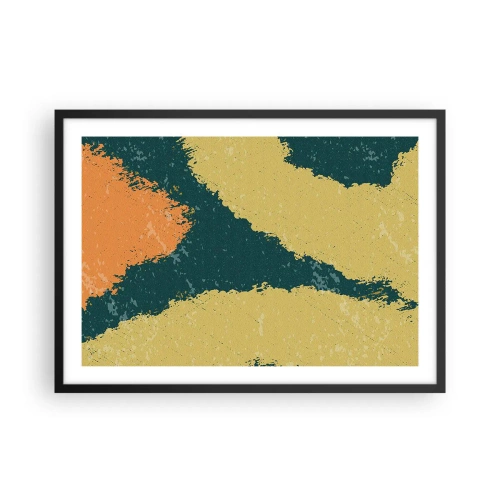 Poster în ramă neagră - Abstracție - în slow motion - 70x50 cm