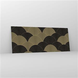 Tablou pe sticlă - Unitate în multiplicitate - 100x40 cm