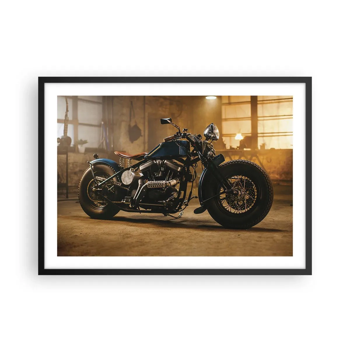 Poster în ramă neagră - Pot să fac totul - 70x50 cm