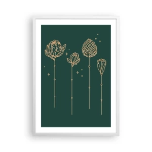 Poster în ramă albă - Familia IERBEscu - 50x70 cm