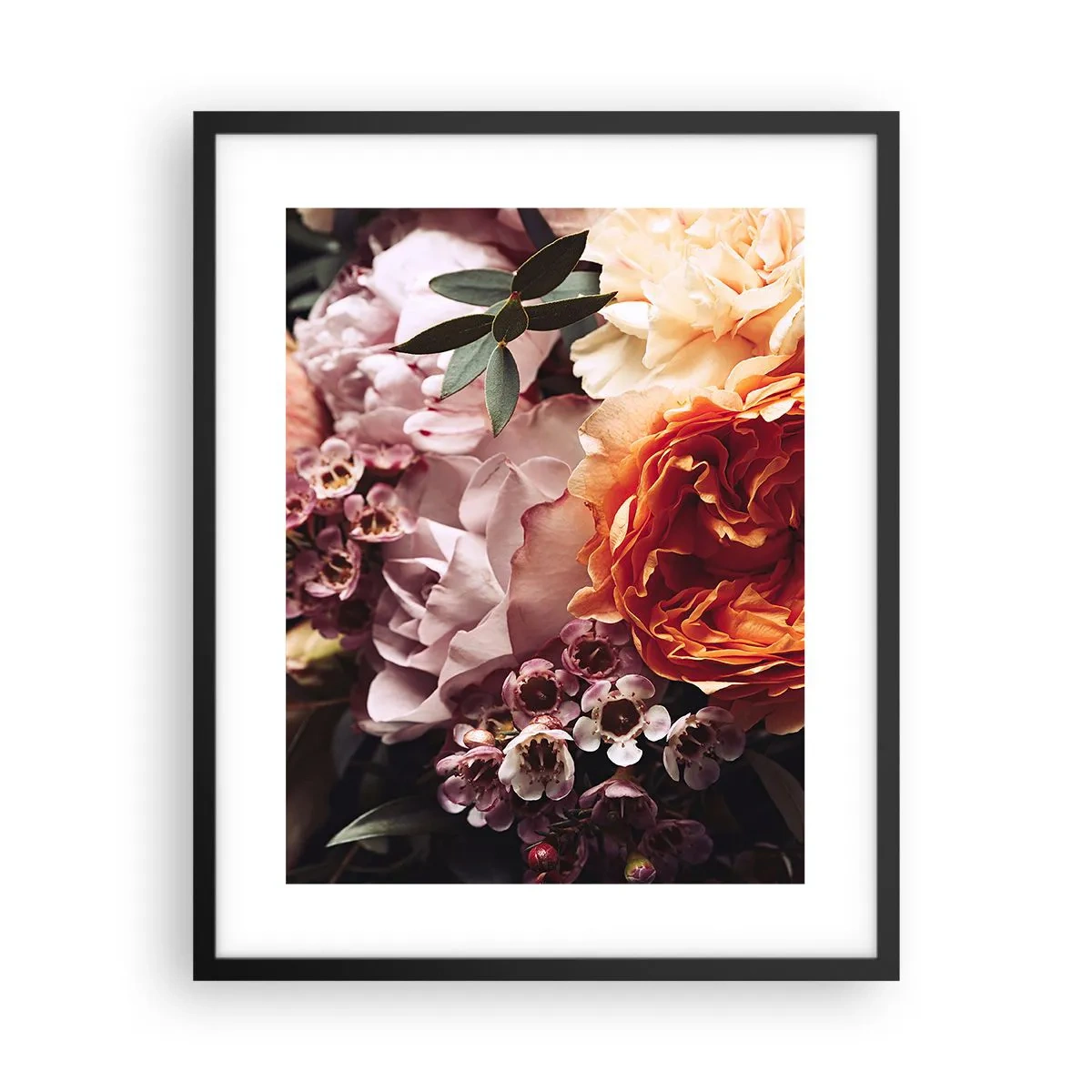 Poster în ramă neagră - Înghesuite în frumusețe - 40x50 cm