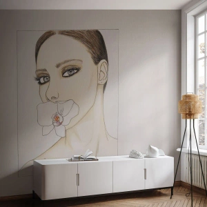 Tapet Autoadeziv Deluxe Sticker - Un simbol al eleganței și frumuseții - Abstracția, Bucată, Femeie - 400x280 cm