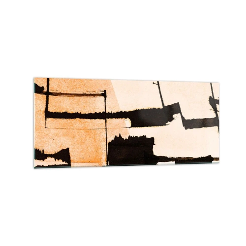 Tablou pe sticlă - Cu toate acestea, ordinea - 120x50 cm