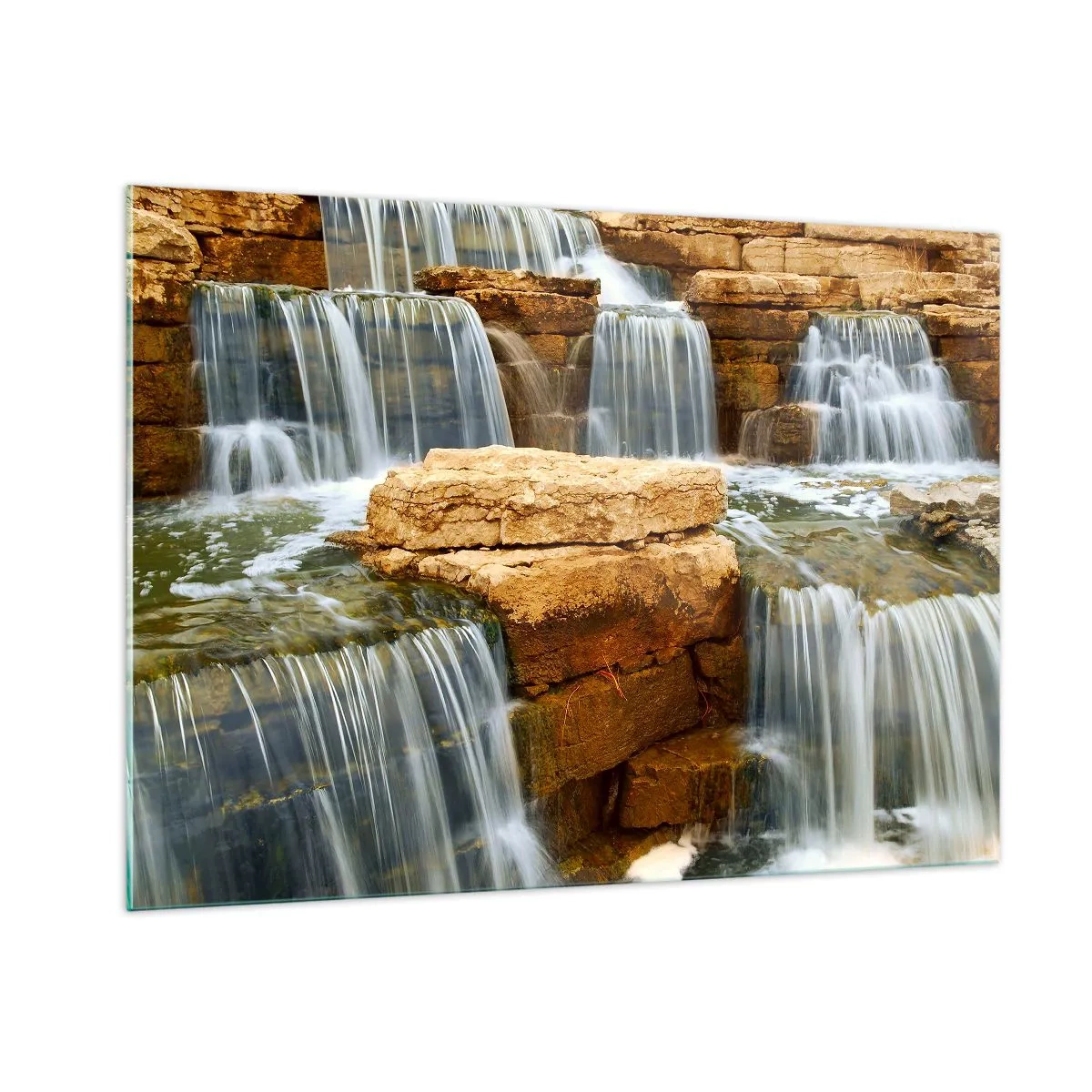 Tablou pe sticlă - Scara către cer - 100x70 cm