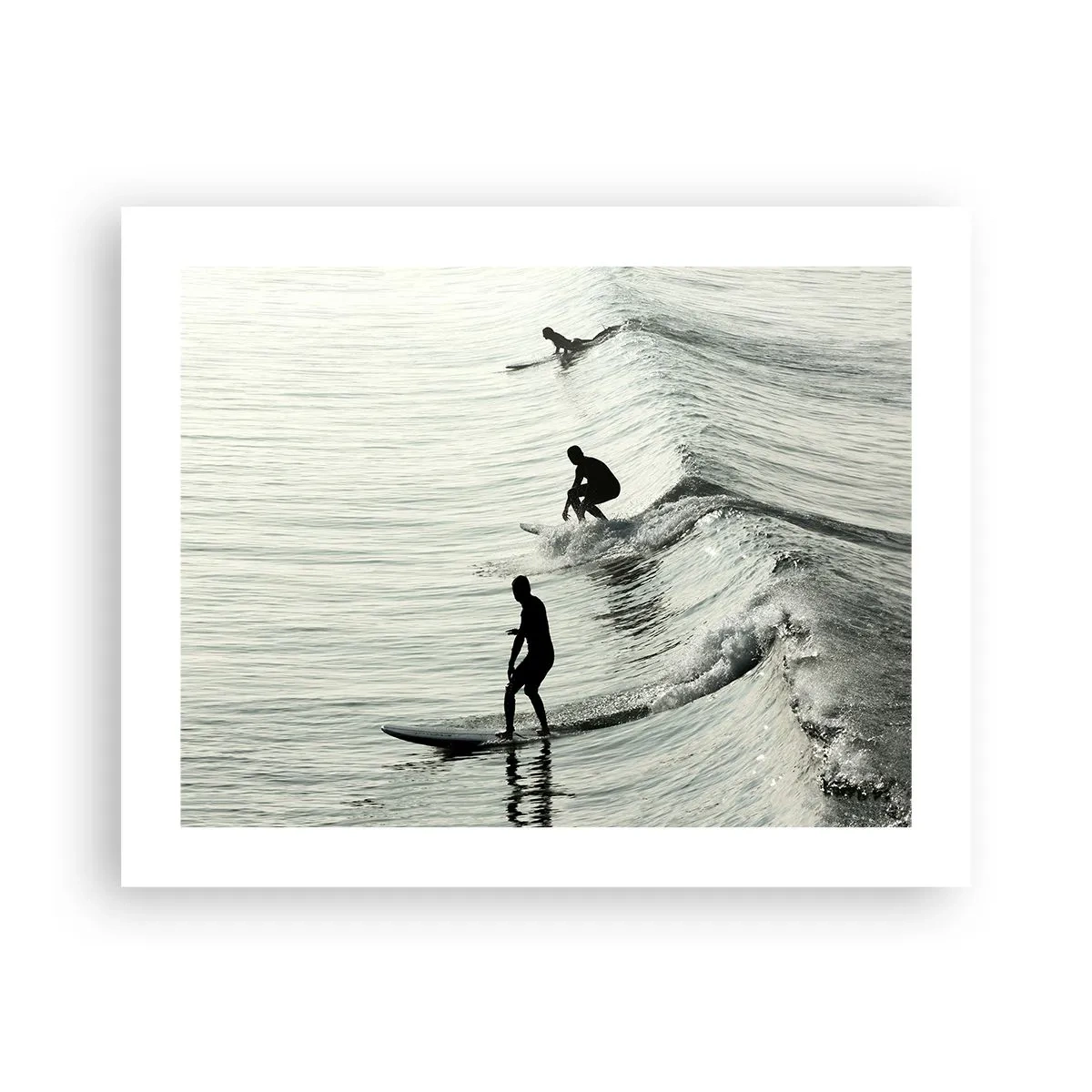 Poster - Pentru a întâmpina valul - 50x40 cm