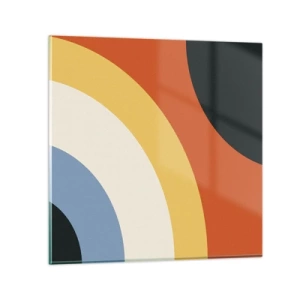 Tablou pe sticlă - Spre sine - 60x60 cm