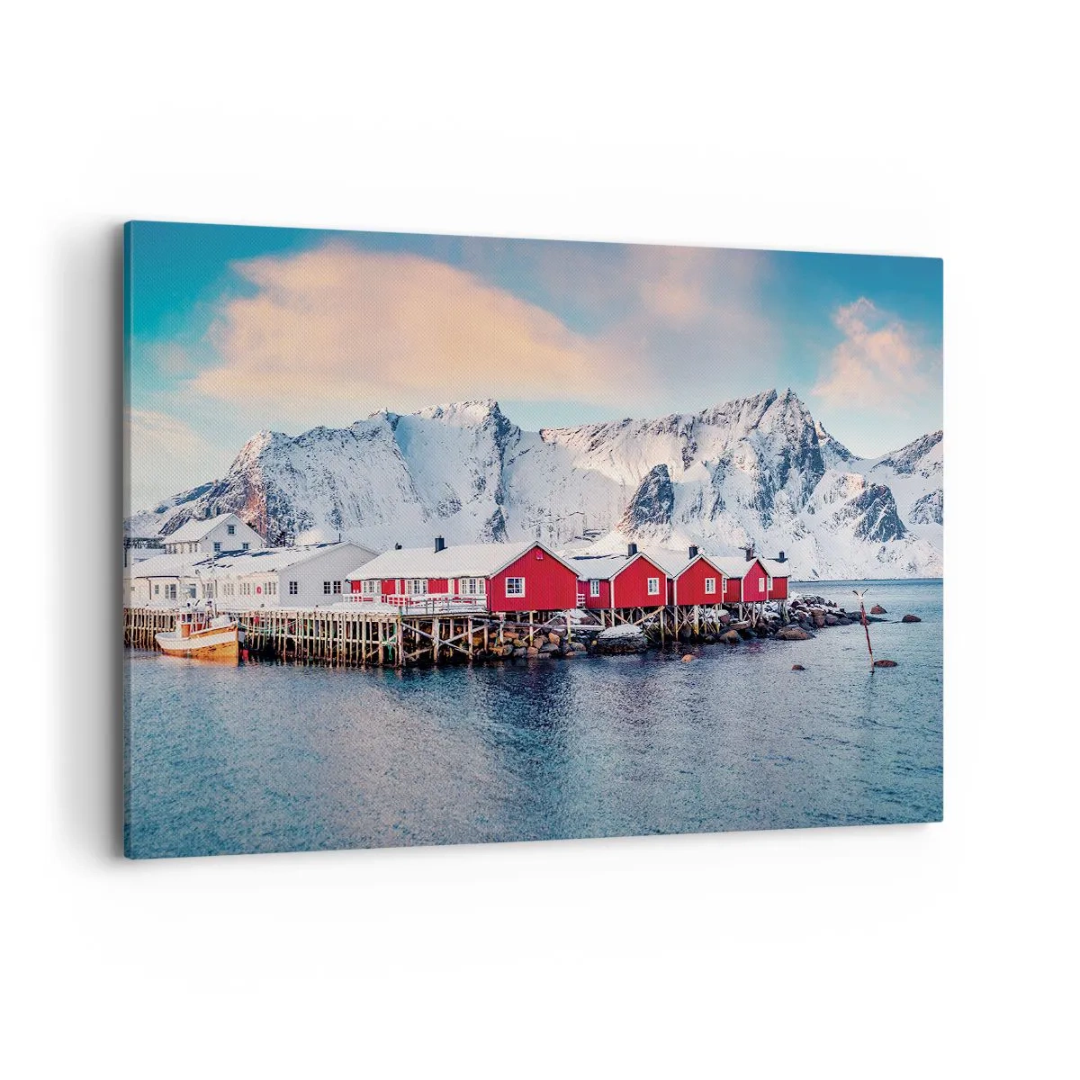 Tablou pe pânză - Retragerea nordică - 100x70 cm