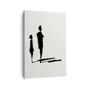 Tablou pe pânză - Cu siguranță împreună? - 70x100 cm