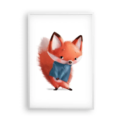 Poster în ramă albă - Îmi vine bine? - 61x91 cm