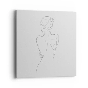 Tablou pe pânză - Muzica corpului - 30x30 cm