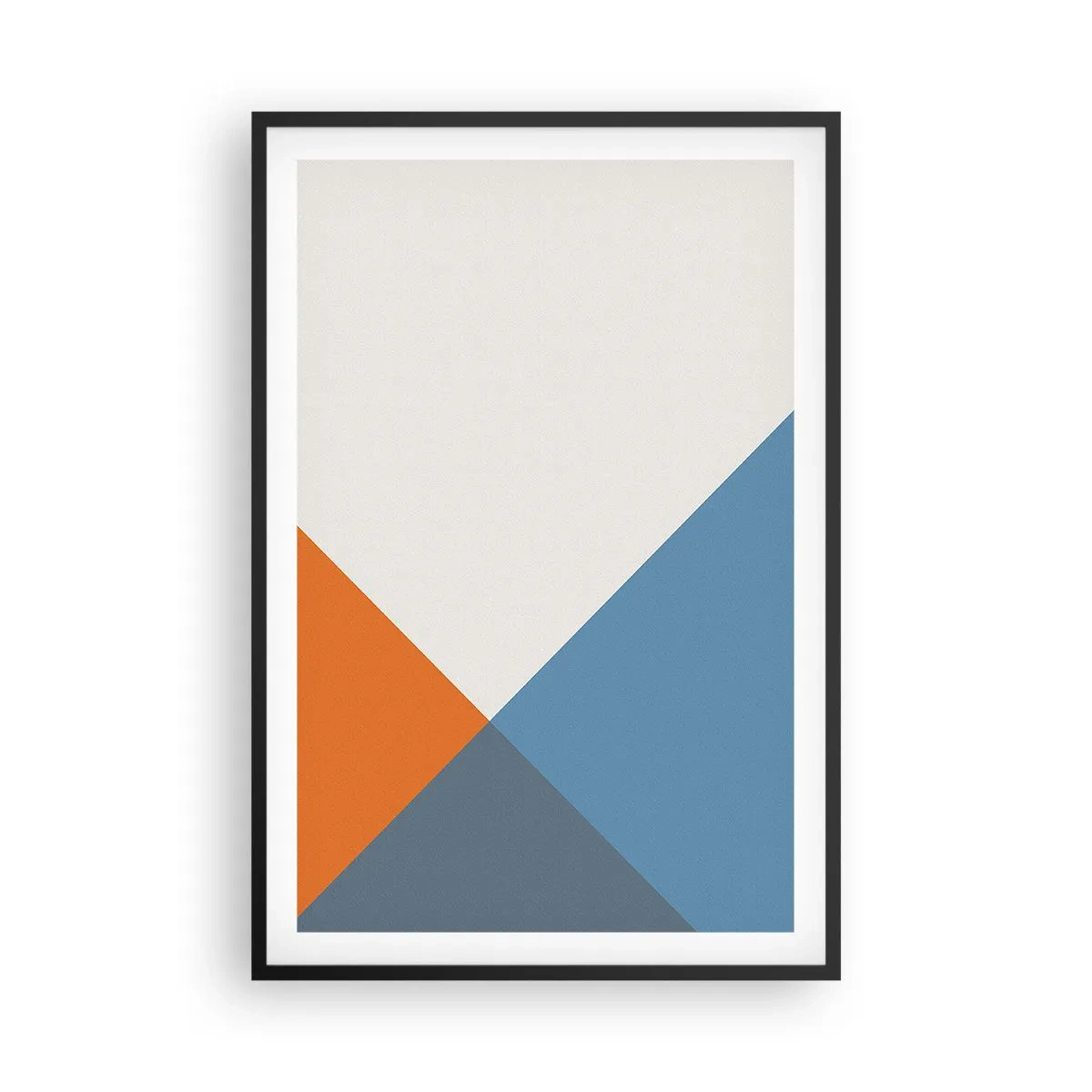 Poster în ramă neagră - La un unghi drept - 61x91 cm