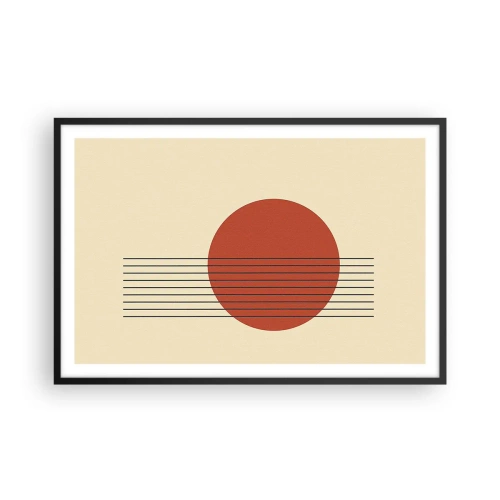 Poster în ramă neagră - În continuare - 91x61 cm