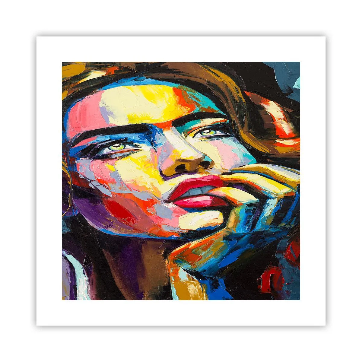 Poster - Visele ca niște păsări se înalță pe cer - 40x40 cm